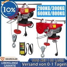 Verricello elettrico 230V con