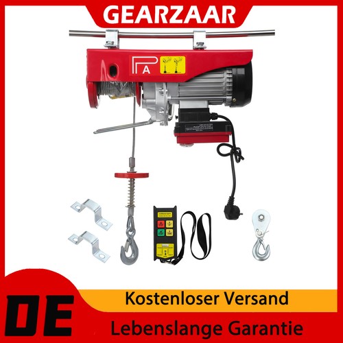 Verricello elettrico 400kg - elettrico,