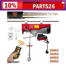 Paranco elettrico verricello