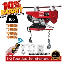 Paranco elettrico verricello