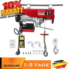 Paranco elettrico verricello