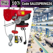 Verricello elettrico paranco