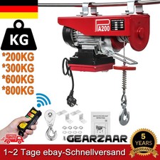 Paranco elettrico verricello