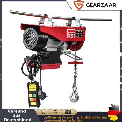 Paranco elettrico 100kg - paranco,