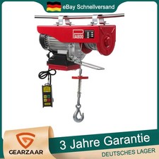 Verricello elettrico paranco