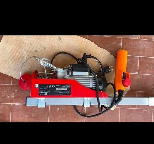 Argano verricello elettrico - verricello,