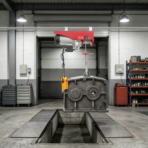 Verricello elettrico 1000 - , kg