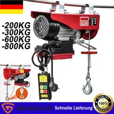 Paranco elettrico verricello