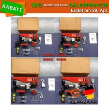 Paranco elettrico verricello