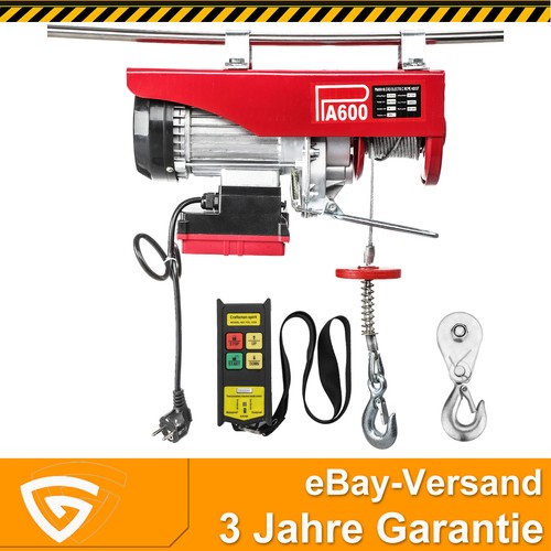 Verricello elettrico 600kg - elettrico,
