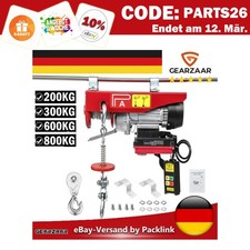 Paranco elettrico verricello